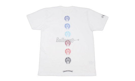 Chrome Hearts Multi-Color Horseshoe White T-Shirt-Bullseye Sneaker Boutique