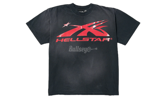Hellstar Sport Logo Gel Black T-Shirt-Bullseye Sneaker Boutique