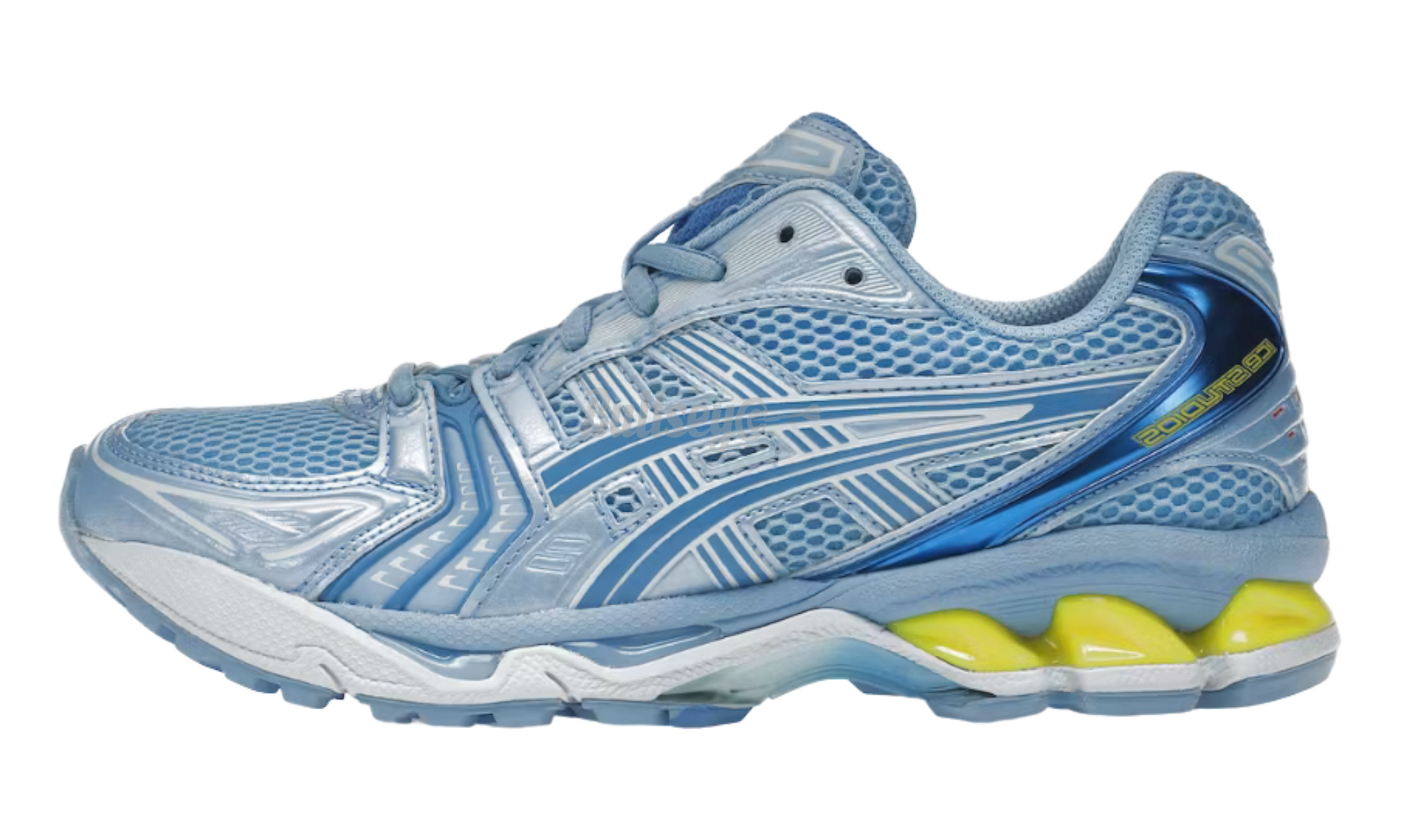 ASICS Gel-Kayano 14 x ICE Studios 'Sky Blue Yellow'-Bullseye Sneaker Boutique