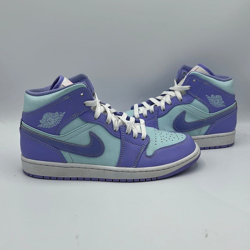 Air Jordan 1 Mid "Aqua Purple" (PreOwned)