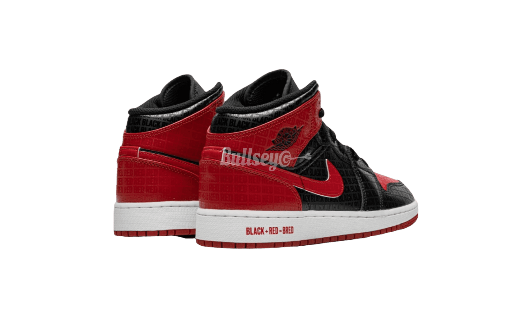 Air Jordan 1 Mid SS "Bred Text" - Bullseye Sneaker Boutique