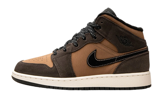 Air Jordan 1 Mid SE "Dark Chocolate" GS-Bullseye Sneaker Boutique