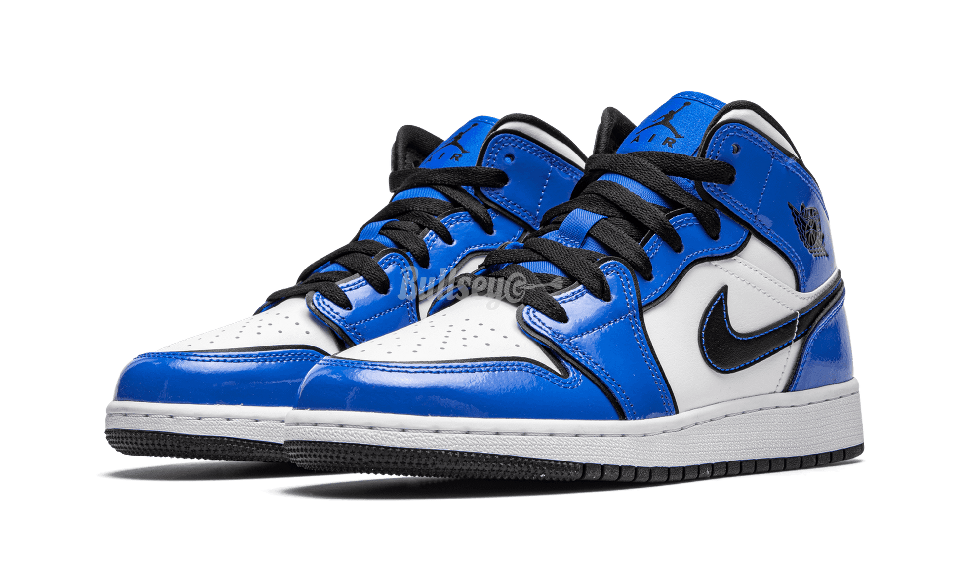 Air Jordan 1 Mid "Signal Blue" GS - Bullseye Sneaker Boutique