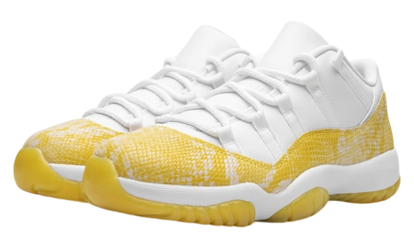 Air Jordan 11 Low "Yellow Snakeskin"