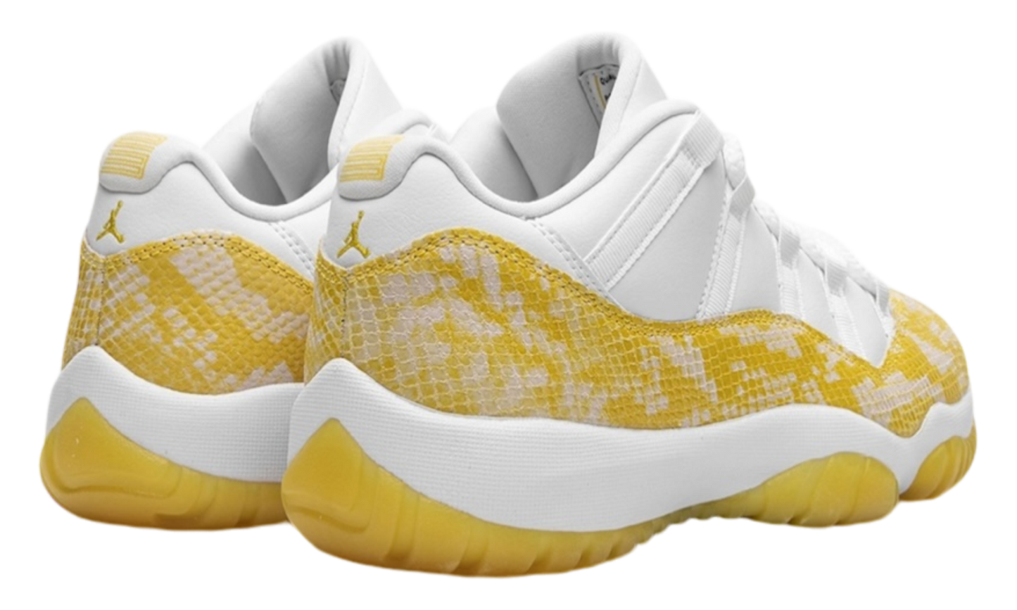 Air Jordan 11 Low "Yellow Snakeskin"