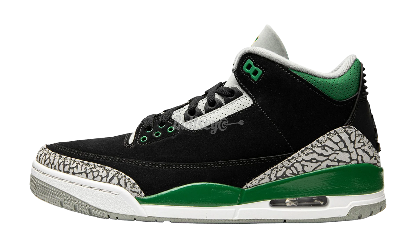 Air Jordan 3 Retro "Pine Green"-Bullseye Sneaker Boutique