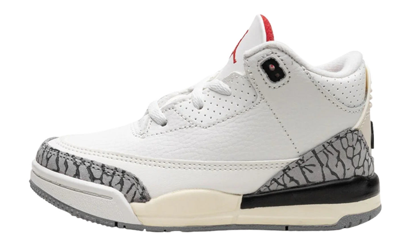 Air Jordan 3 Retro "White Cement Reimagined" Toddlers