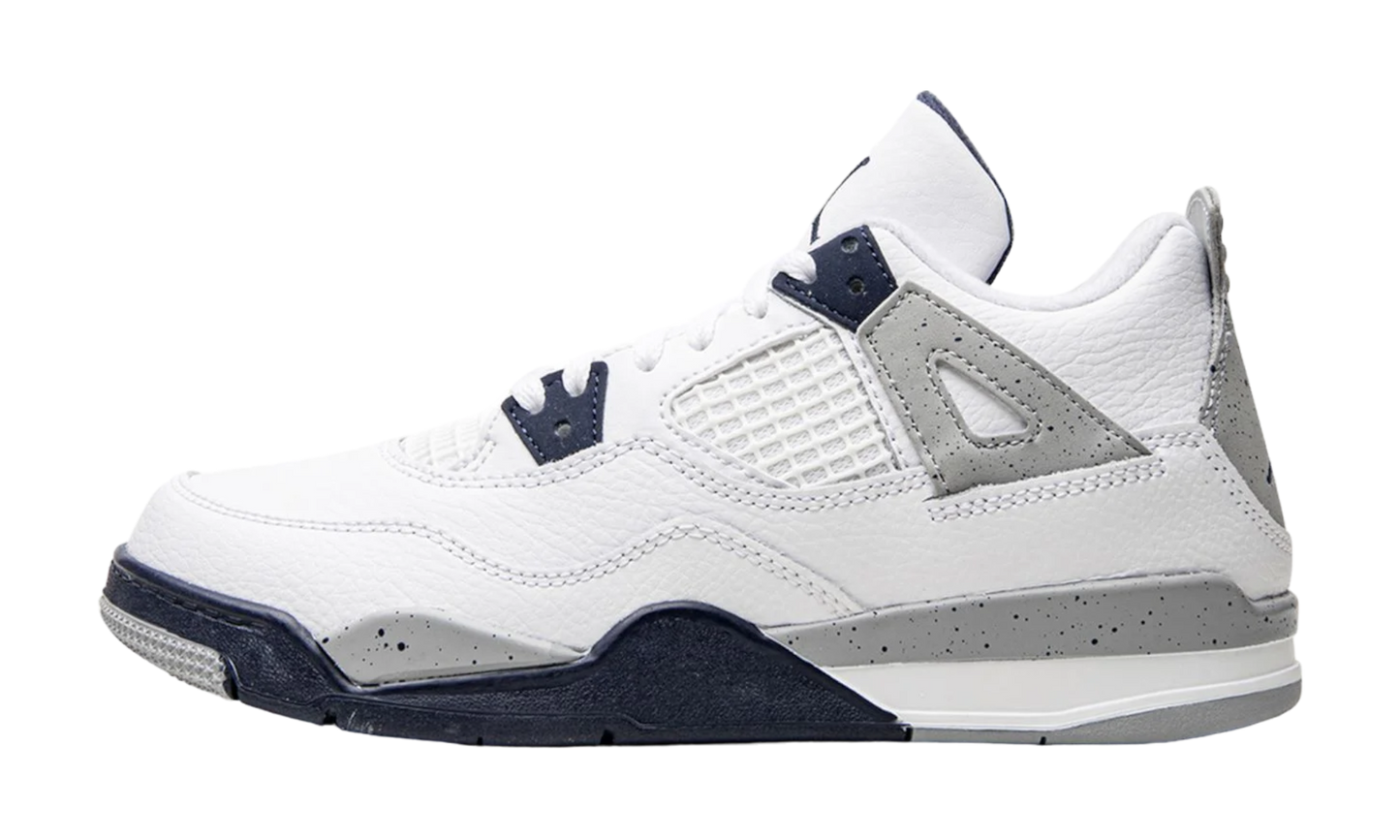 Air Jordan 4 Retro "Midnight Navy" Pre-School