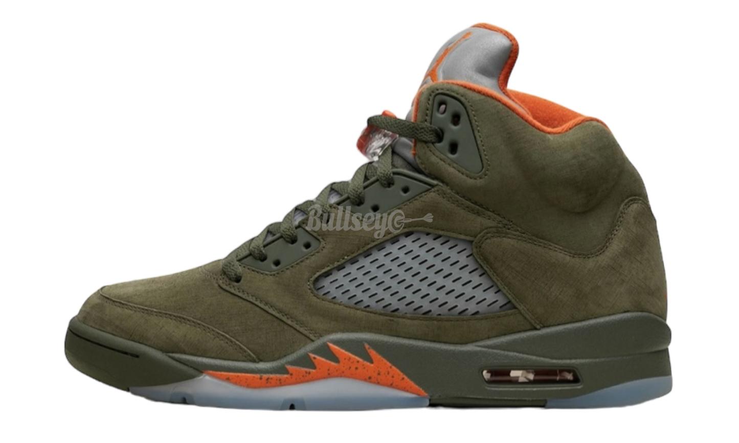 Air Jordan 5 Retro "Olive"-Bullseye Sneaker Boutique