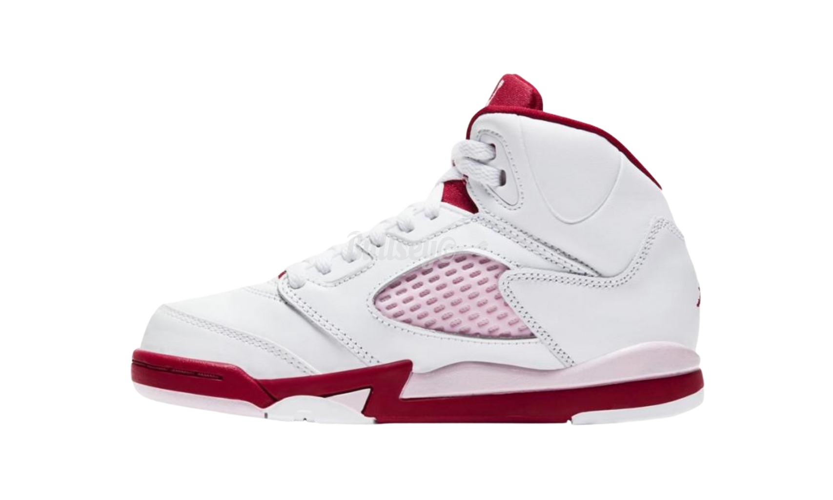 Air Jordan 5 Retro "White Pink Red" Pre-School-Bullseye Sneaker Boutique