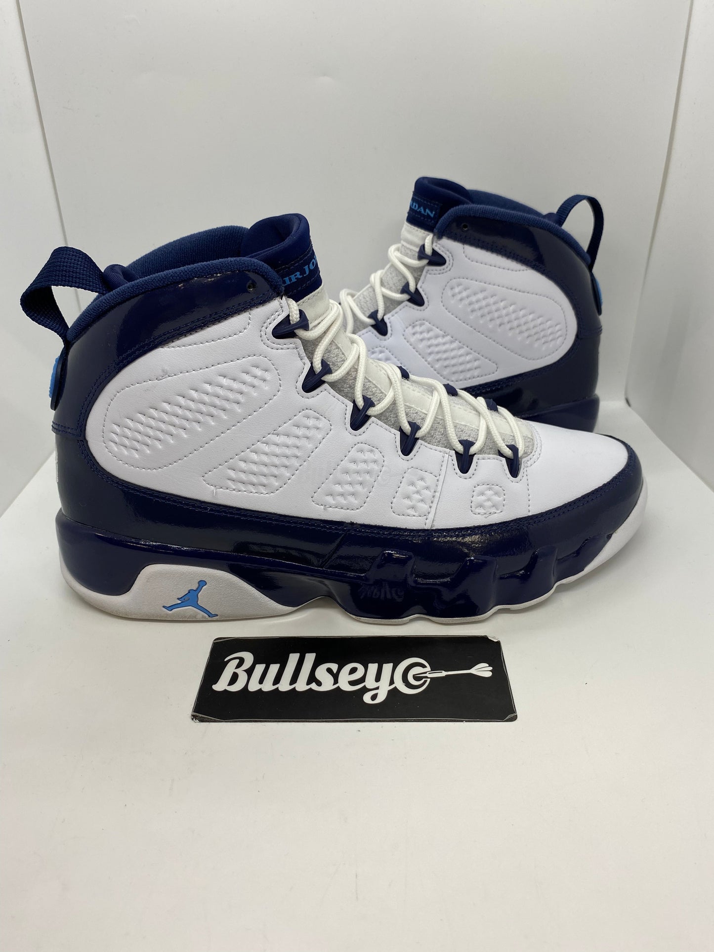 Air Jordan 9 Retro "UNC" (PreOwned) - Bullseye Sneaker Boutique