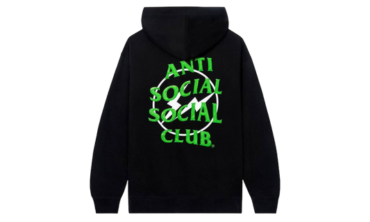 Anti-Social Club Fragment Precious Petals Hoodie Black/Green