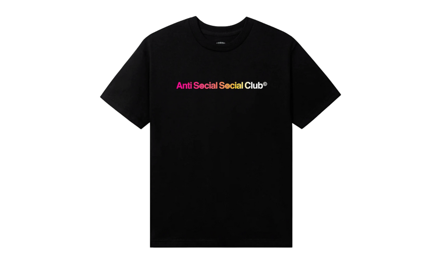 Anti-Social Club "Indoglo" Black T-Shirt