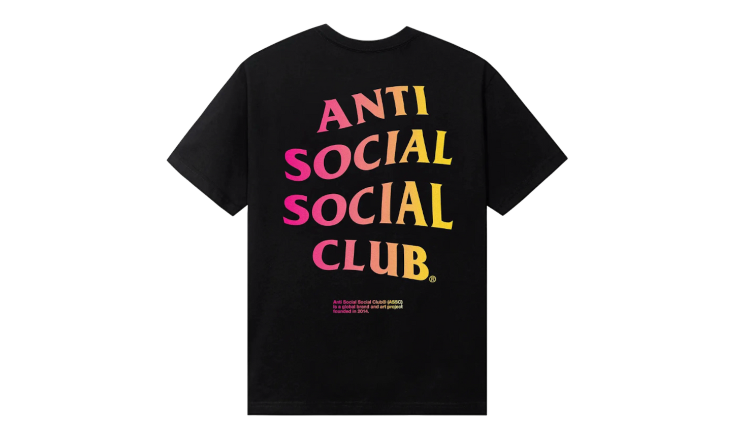 Anti-Social Club "Indoglo" Black T-Shirt