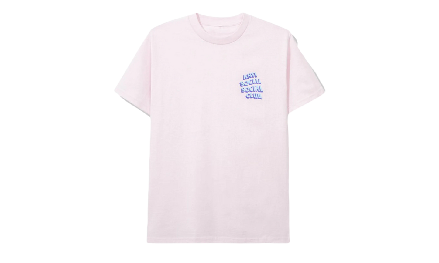 Anti-Social Club "Popcorn" Pink T-Shirt