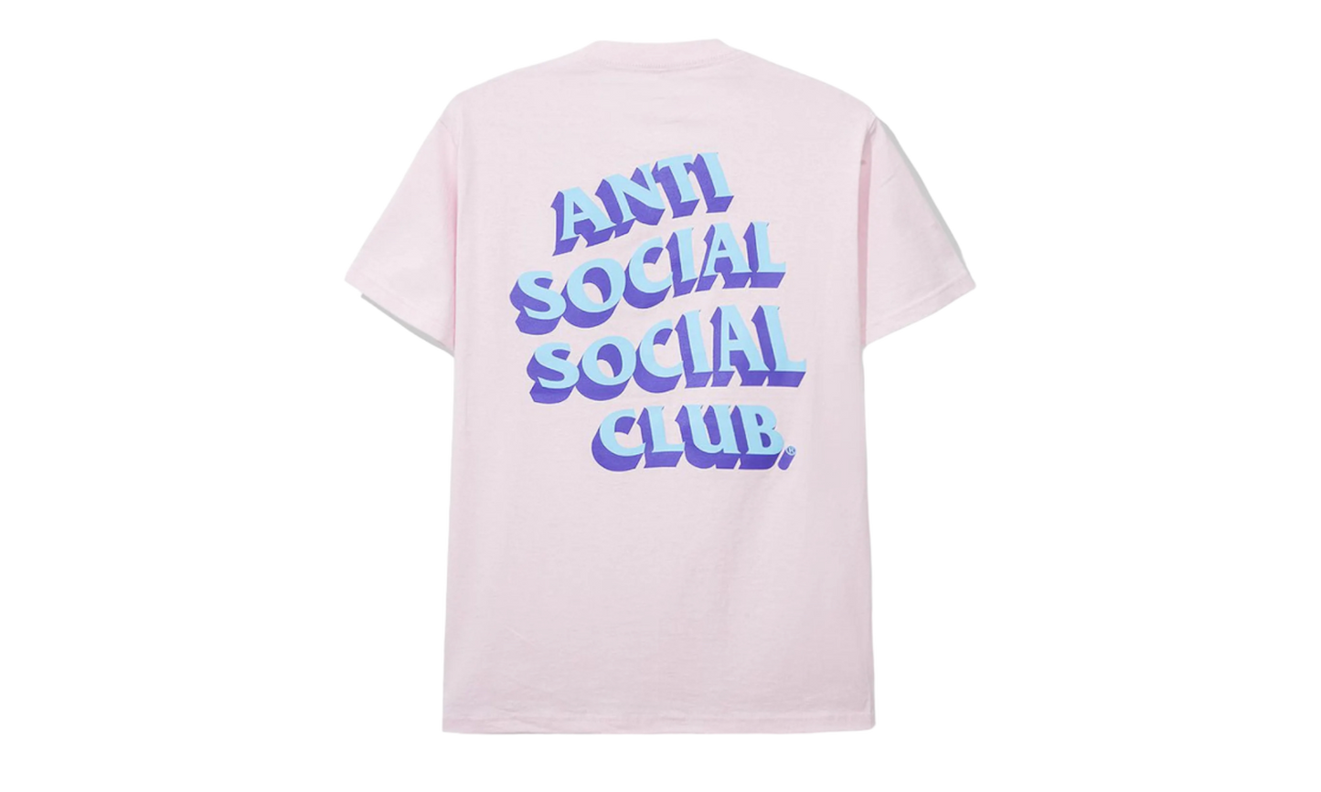 Anti-Social Club "Popcorn" Pink T-Shirt