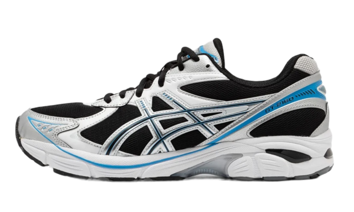 Asics GT-2160 "Black Pure Silver Bright Blue"