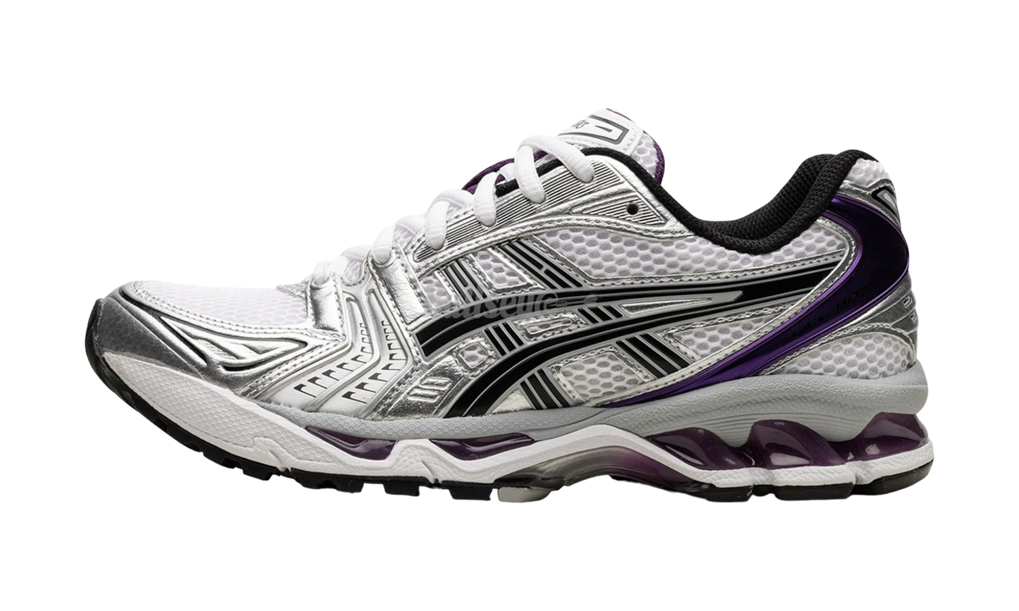 Asics Gel-Kayano 14 "White Dark Grape"-Bullseye Sneaker Boutique