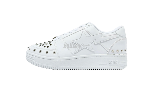 Bapesta 20th Anniversary White Silver Studded (PreOwned)-Bullseye Sneaker Boutique