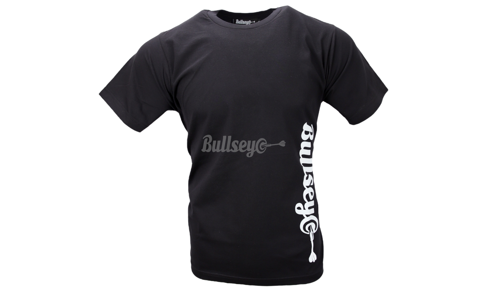 Bullseye Vertical Logo Black T-Shirt-Bullseye Sneaker Boutique