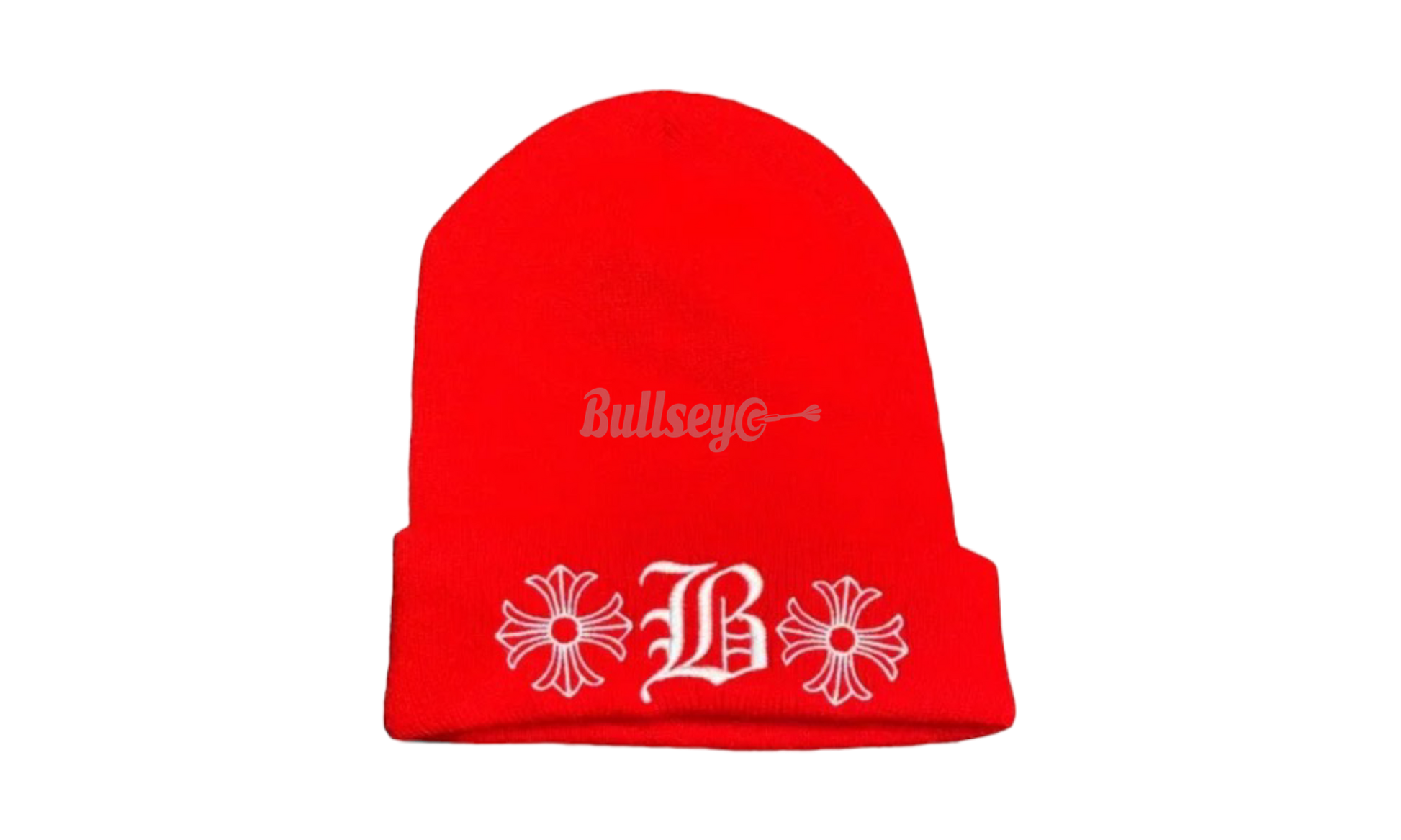 Chrome Hearts Bella Hadid Red Beanie-Bullseye Sneaker Boutique