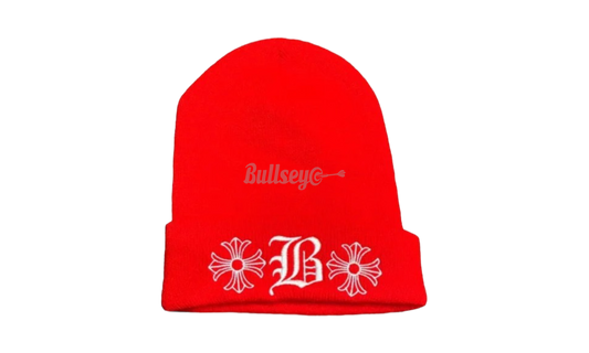 Chrome Hearts Bella Hadid Red Beanie-Bullseye Sneaker Boutique