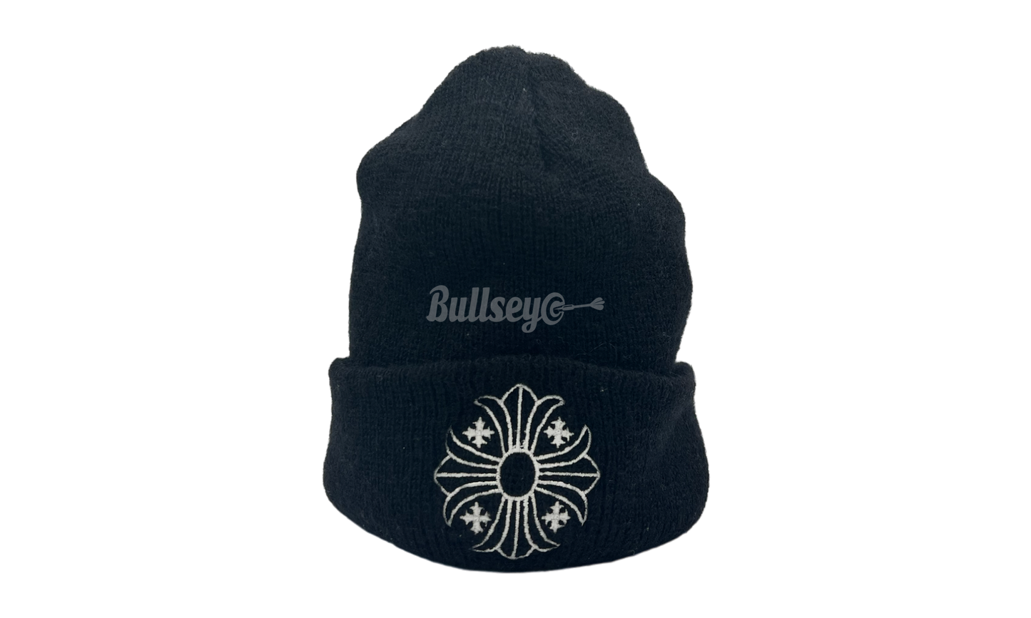 Chrome Hearts Cross Black/White Beanie-Bullseye Sneaker Boutique