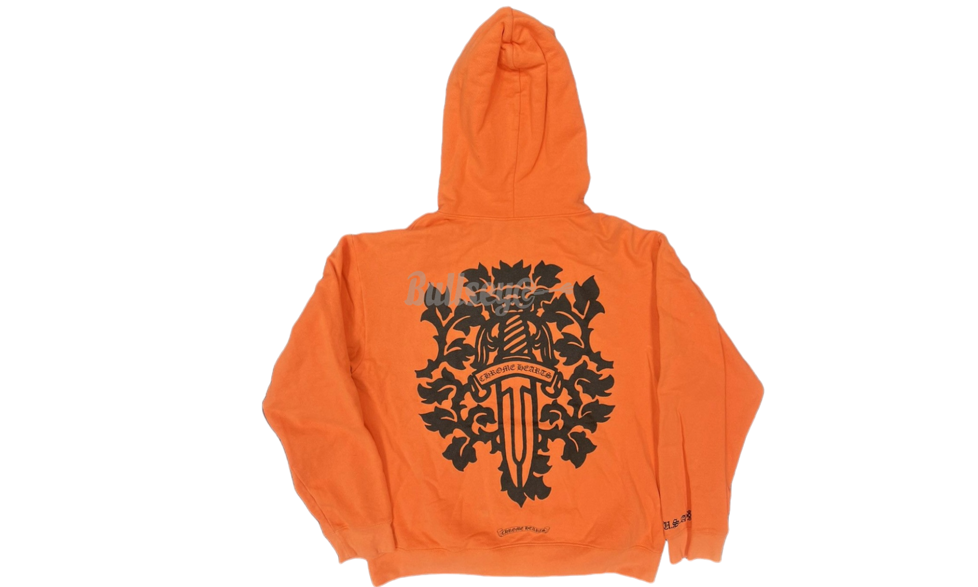 Chrome Hearts Dagger Orange Hoodie (PreOwned)-Bullseye Sneaker Boutique