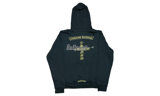 Chrome Hearts Hong Kong Exclusive Scroll Label Black Hoodie-Bullseye Sneaker Boutique