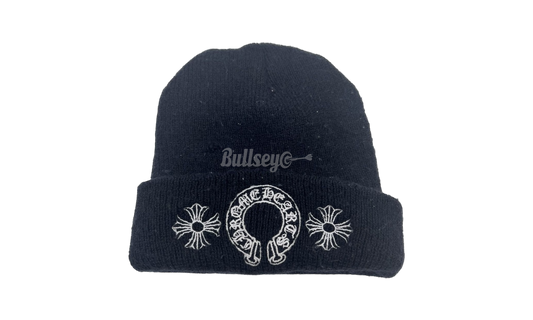 Chrome Hearts Horseshoe Black Beanie (PreOwned)-Bullseye Sneaker Boutique