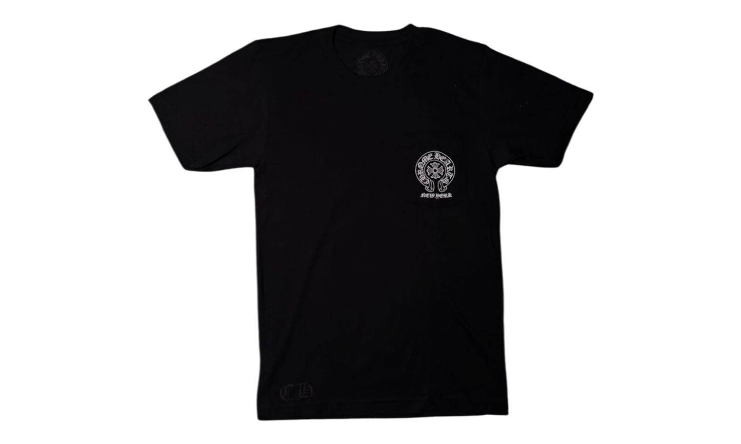 Chrome Hearts Horseshoe New York Black T-Shirt