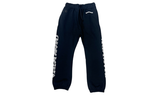 Chrome Hearts Letters Black Sweatpants