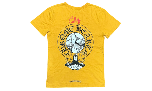 Chrome Hearts Matty Boy Call Me Yellow T-Shirt (PreOwned)-Bullseye Sneaker Boutique