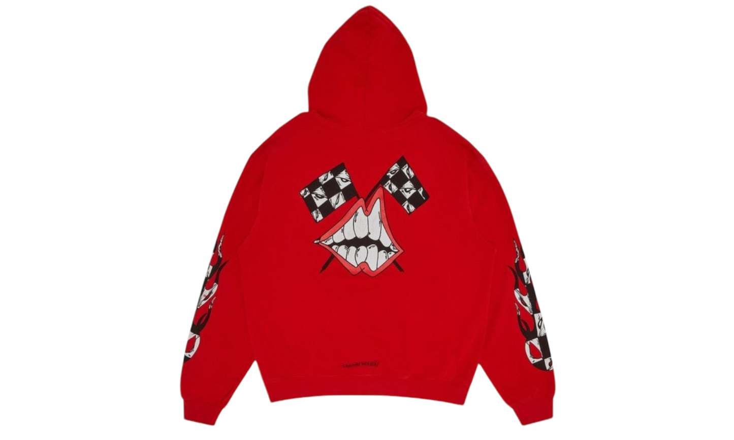 Chrome Hearts Matty Boy Chomper Red Hoodie