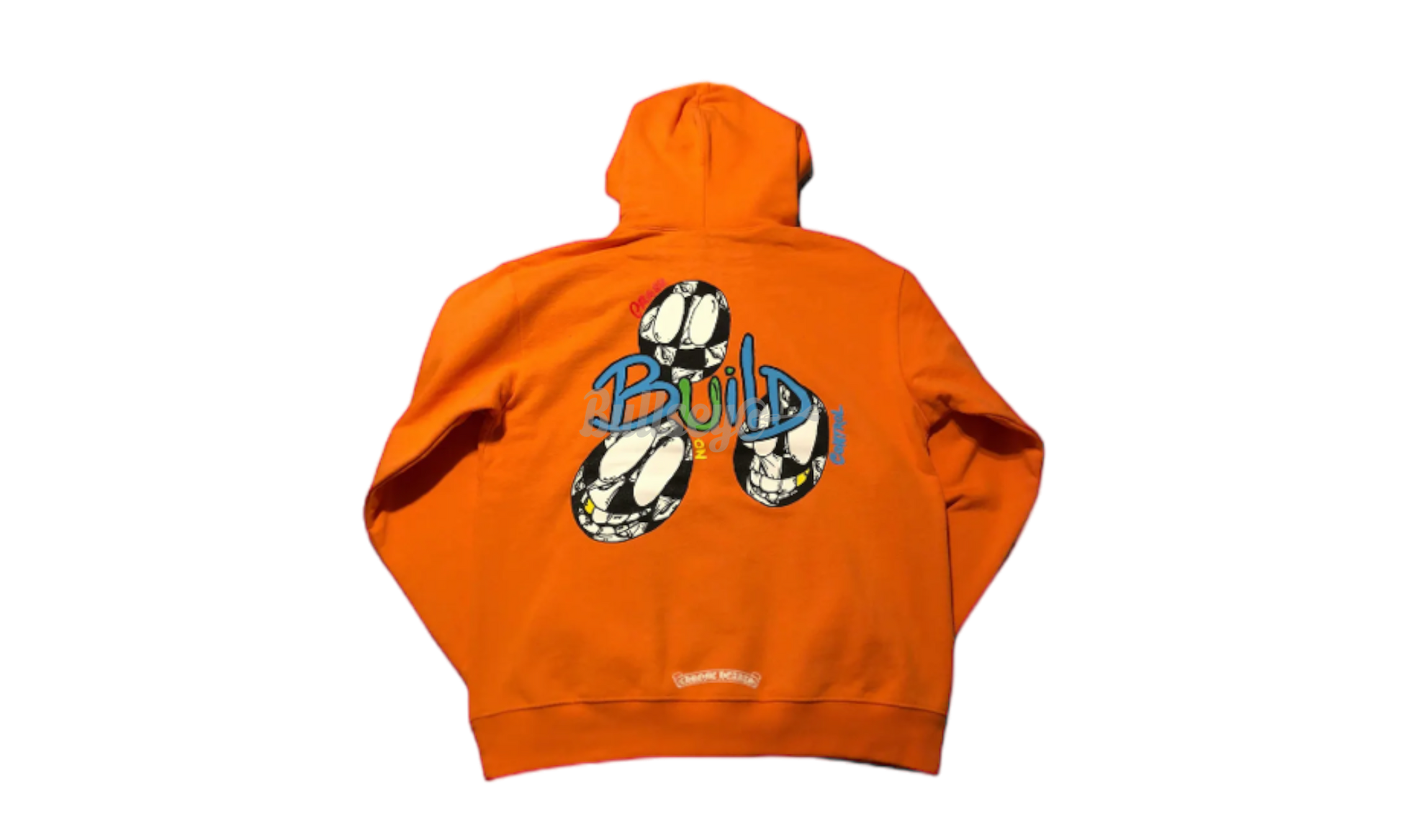 Chrome Hearts Matty Boy Link n Build Orange Pullover Hoodie-Bullseye Sneaker Boutique