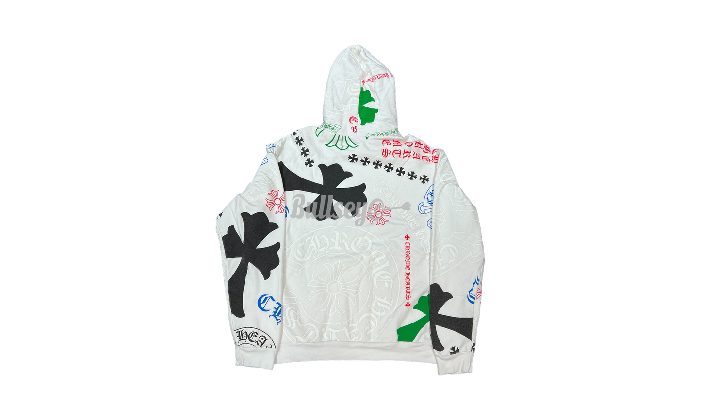 Chrome Hearts Stencil White Hoodie (PreOwned)