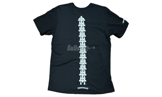 Chrome Hearts Tire Tracks Cross Black T-Shirt-Bullseye Sneaker Boutique