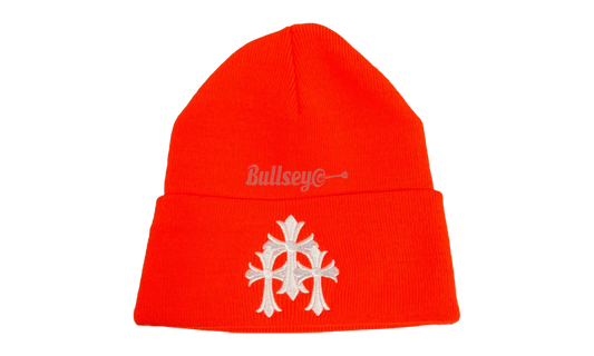 Chrome Hearts Triple Cross Orange Beanie-Bullseye Sneaker Boutique