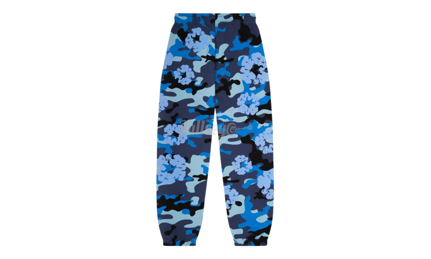 Denim Tears Cotton Wreath Blue Camo Sweatpants