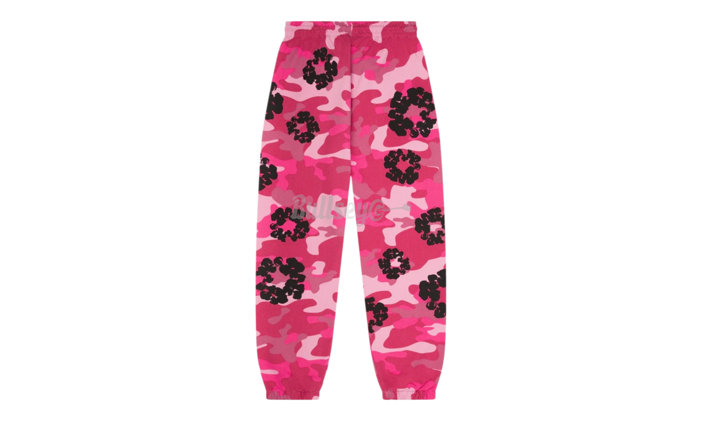 Denim Tears Cotton Wreath Pink Camo Sweatpants