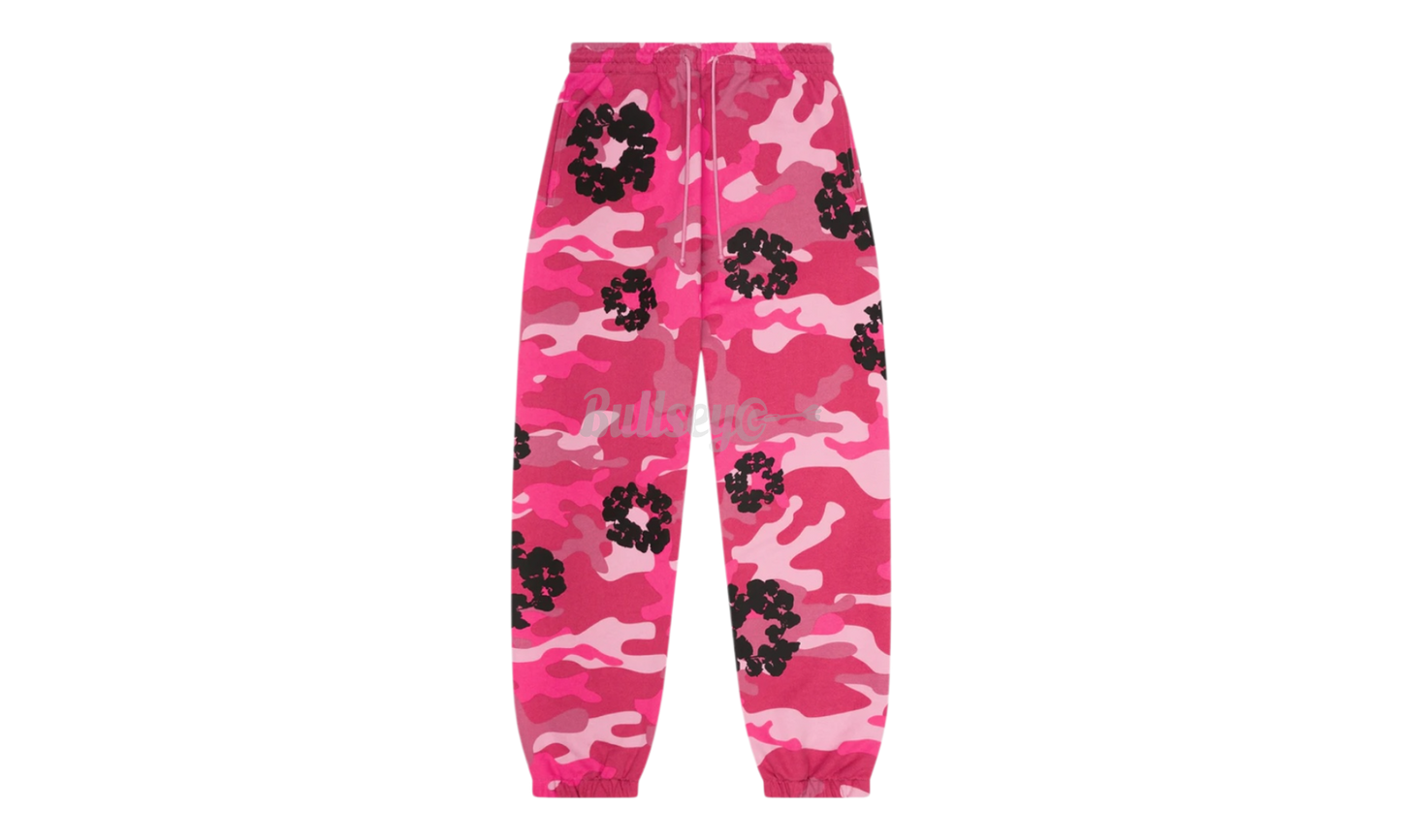 Denim Tears Cotton Wreath Pink Camo Sweatpants