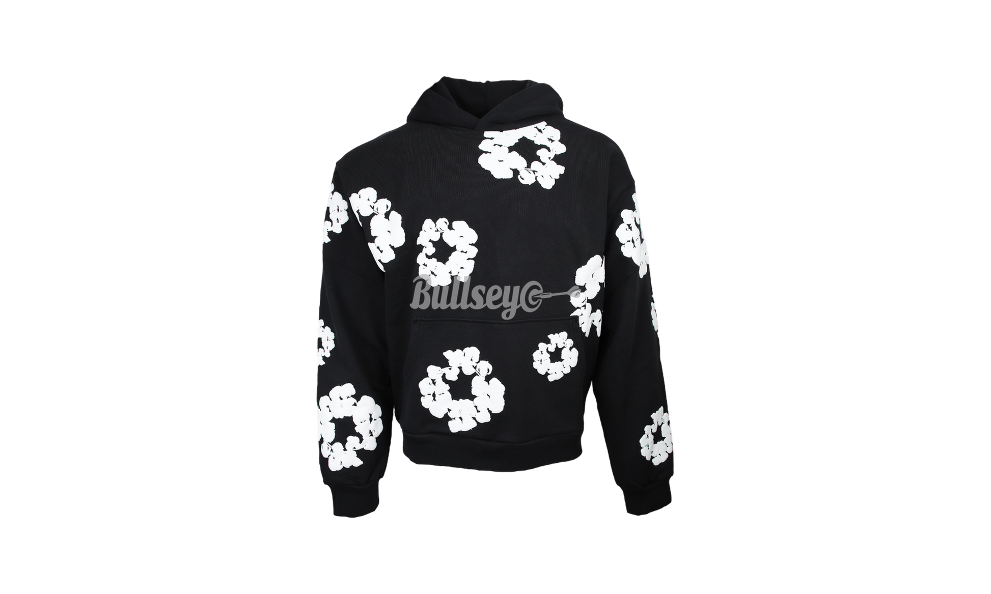 Denim Tears The Cotton Wreath Black Hoodie-Bullseye Sneaker Boutique