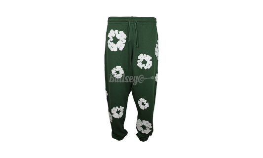 Denim Tears The Cotton Wreath Green Sweatpants-Bullseye Sneaker Boutique