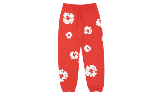 Denim Tears The Cotton Wreath Red Sweatpants