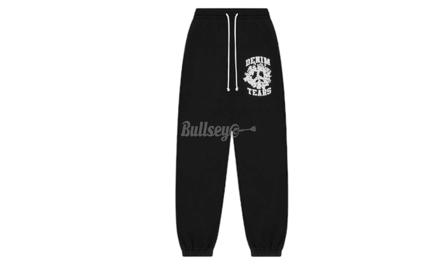 Denim Tears University Black Sweatpants-Bullseye Sneaker Boutique
