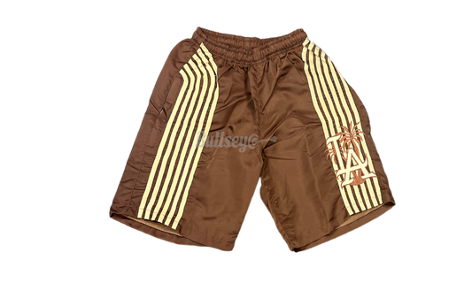 Devoir LA Brown Stripe Shorts