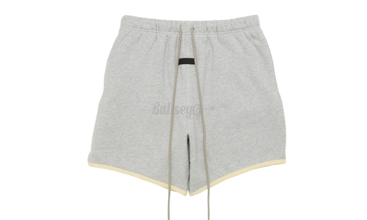 Fear Of God Essentials Light Heather Oatmeal Sweatshorts-Bullseye Sneaker Boutique