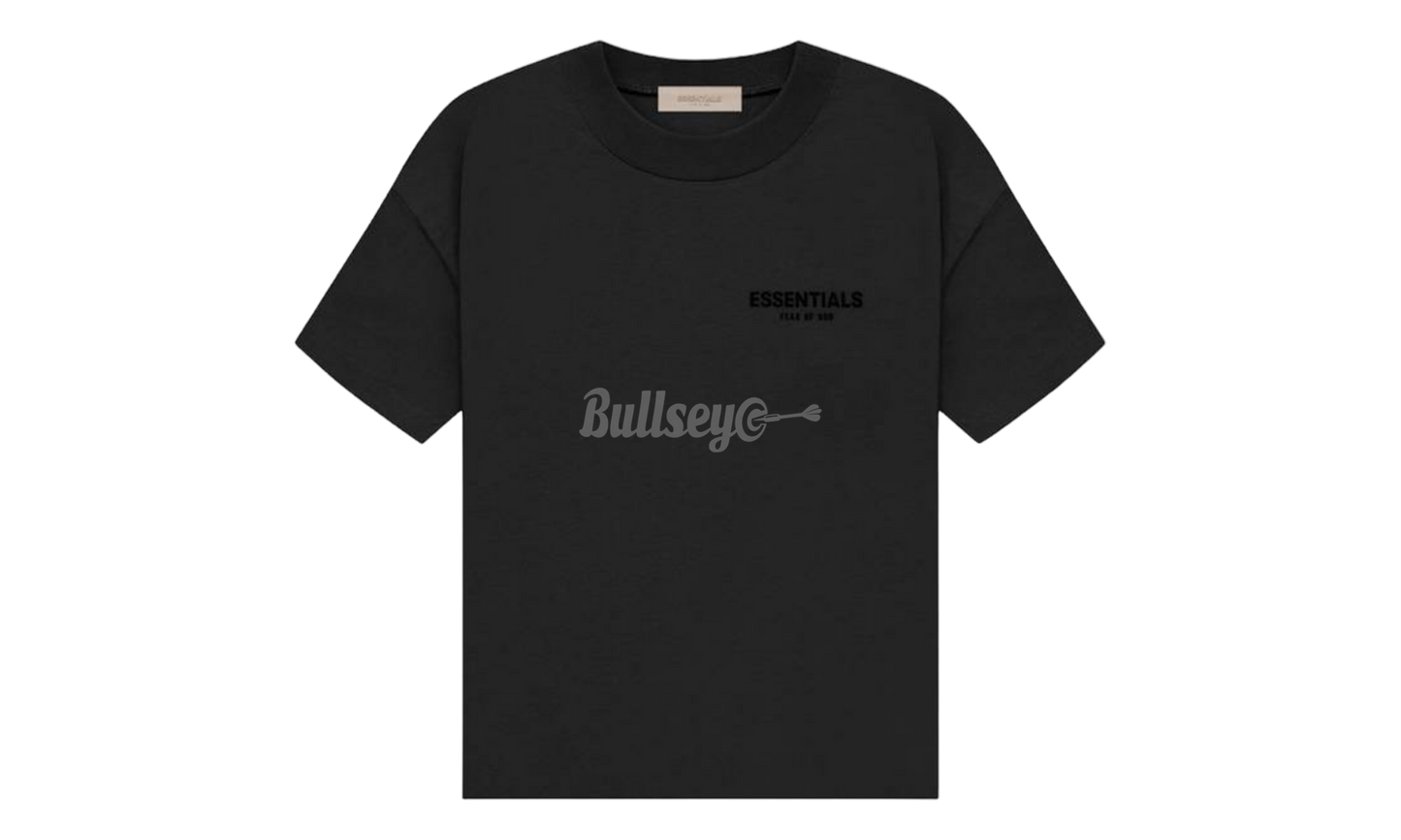 Fear of God Essentials "Black Stretch Limo" T-Shirt (SS22)-Bullseye Sneaker Boutique