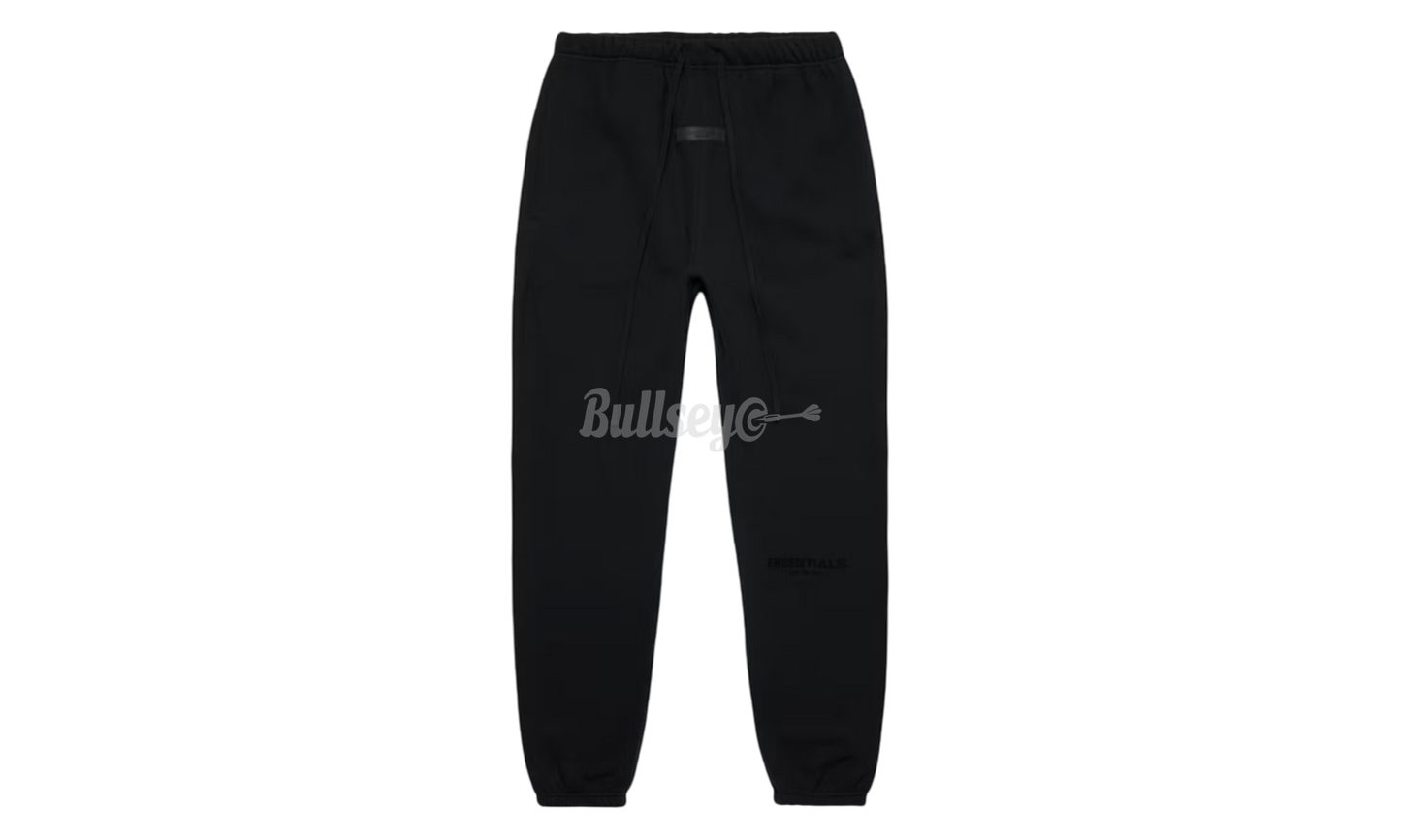 Fear of God Essentials Heavy Fleece Black Sweatpants-Bullseye Sneaker Boutique