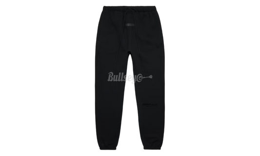 Fear of God Essentials Heavy Fleece Black Sweatpants-Bullseye Sneaker Boutique